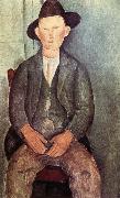 Amedeo Modigliani The Little Peasant painting